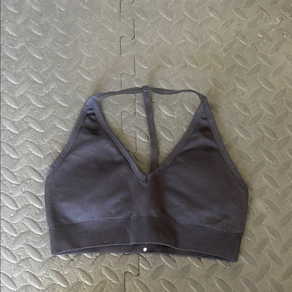 CSB x Isabelle Mathers Black Sports Rib Bra